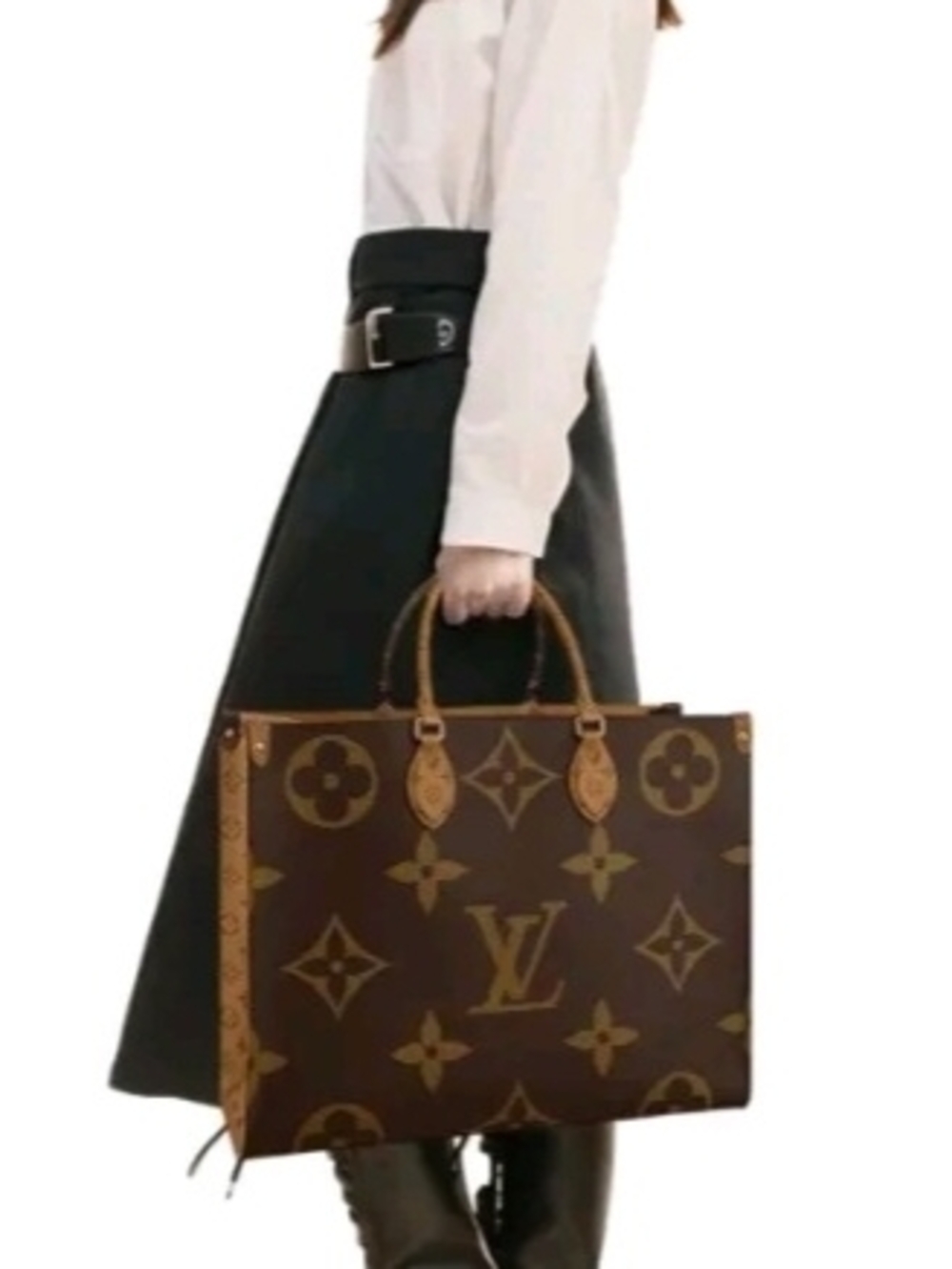 Louis Vuitton Brown Monogram OnTheGo GM Tote - Picture 6 of 15